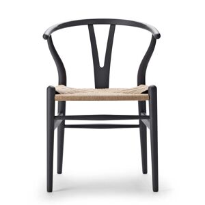 Carl Hansen - CH24 Wishbone Chair , soft grey / tressage naturel