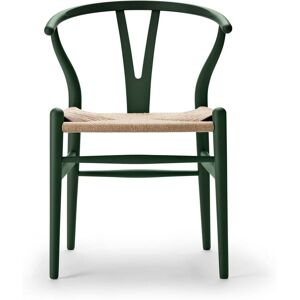 Carl Hansen - CH24 Wishbone Chair , soft green / tressage naturel