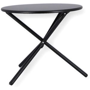 Jan Kurtz (Fiam) Fiam - Table d'appoint Tris, ø 53 cm, noir