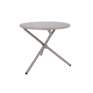 Jan Kurtz (Fiam) Fiam - Table d'appoint Tris, Ø 53 cm, taupe