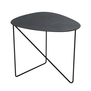 Linddna - Curve table d'appoint l, hippo anthracite noir / noir