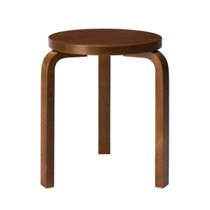 Artek - 60 Tabouret, noyer teinte