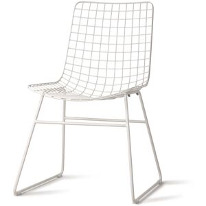 HKliving - Wire Chaise, blanc