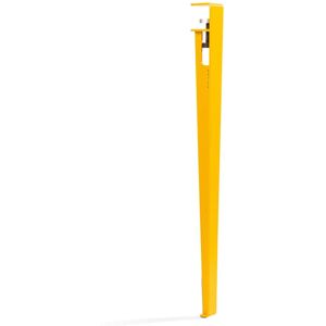 TipToe - Pied de table et de bureau H 75 cm, jaune tournesol - Publicité