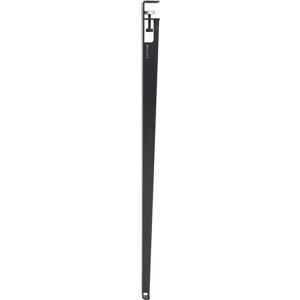 TipToe - Pied de table de bar H 110 cm, noir graphite