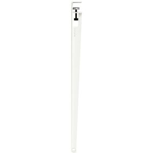 TipToe - Pied de table H 90 cm, blanc nuageux