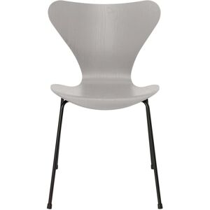 Fritz Hansen - Serie 7 chaise, noir / frene teinte nine grey