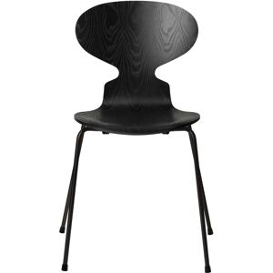 Fritz Hansen - Die Ameise Chaise, frene teinte noir / pietement noir