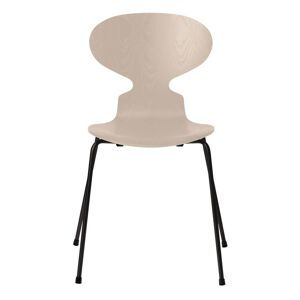 Fritz Hansen - Die Ameise Chaise, frene light beige teinte / pietement noir