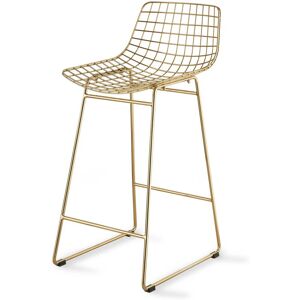 HKliving - Wire Chaise de bar en laiton