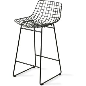 HKliving - Wire Chaise de bar, noire