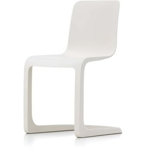 Vitra - EVO-C Chaise tout plastique, ivoire