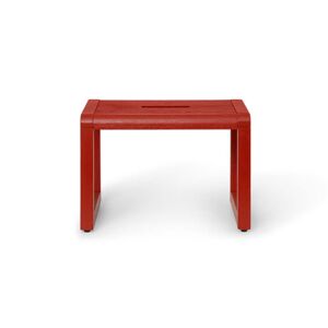 ferm LIVING - Le tabouret Little Architect Tabouret, poppy red - Publicité