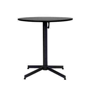 House Doctor Helo Table de bistrot Outdoor a 70 cm noir