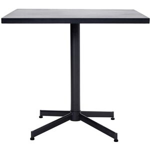 House Doctor - Helo Table de bistrot Outdoor, 80 x 80 cm, noir