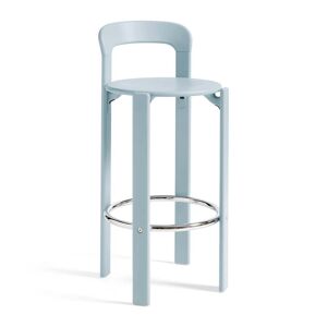 HAY Rey Tabouret de bar slate blue patins en feutre