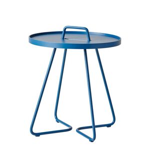 Cane-line - On-the-move Table d'appoint Outdoor, Ø 44 x H 54 cm, dusty blue - Publicité