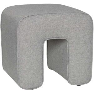 Hübsch Interior - Sculpture Pouf, H 47 cm, gris