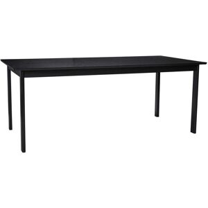 Hübsch Interior - Dapper Table de salle à manger, L 195 cm, frêne noir - Publicité