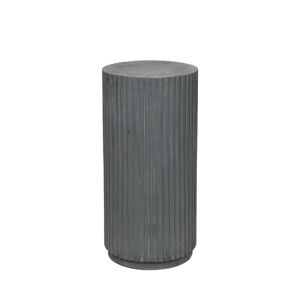 Broste Copenhagen Rillo Podium a 3 8 5 x 78 cm charcoal