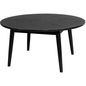 Livingstone - Liam Table basse Ø 80 cm, noir