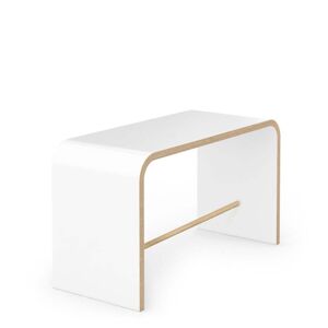 Tojo - Sit Objet siège avec barre transversale, blanc