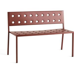 HAY - Balcony Banc de salle à manger, L 114 cm, iron red