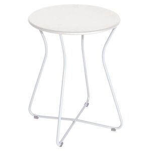 Fermob - Cocotte Tabouret, H 45,5 cm, blanc coton