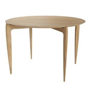 Fritz Hansen - Plateau Table d'appoint, Ø 60 x H 39 cm, chêne