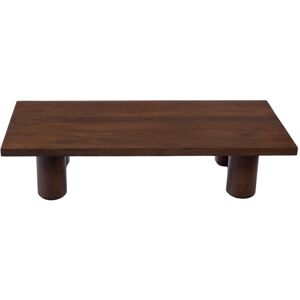 AMADEUS Table basse rectangulaire en manguier 4 pieds L115 - otavi - bois foncé - Publicité