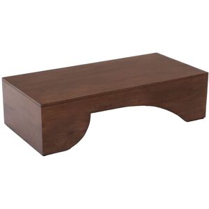 AMADEUS Table basse rectangulaire design en manguier L115 - otavi - bois foncé - Publicité
