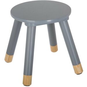 Atmosphera - Tabouret pour enfant gris Gris - Gris - Publicité