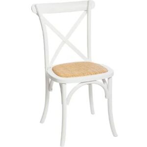 ATMOSPHERA Chaise Bistrot en Bois Isak 86cm Blanc - Publicité