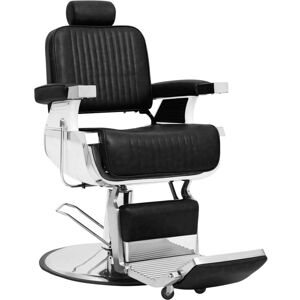 Vidaxl - Chaise de barbier Noir 68x69x116 cm Similicuir - Publicité