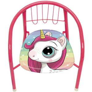 Chaise en métal Licorne