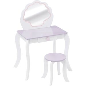 Coiffeuse avec tabouret sirène Blanche Atmosphera For Kids - Publicité