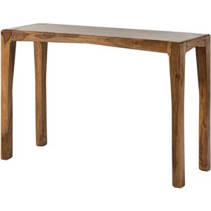 Massivmoebel24 Ancona 103 Table console en bois de sheesham - laqué / brun 120x42x80 - brun - Publicité