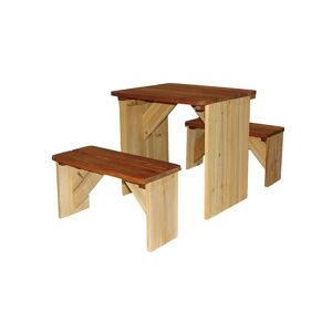 ZidZed Table Picnic Enfant en Bois Banc Pique Nique pour Enfants - AXI - Publicité