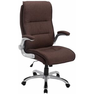 CLP Fauteuil de bureau BIG Villach en tissu Marron - Publicité