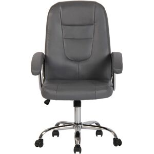 CLP Fauteuil de bureau avec dossier ergonomique de différentes couleurs comme colore : Gris - Publicité