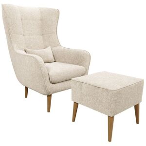 Mobilier1 - Fauteuil Comfivo 206, Alfa 01, 106x80x95cm, Tapisserie, Pieds: Bois - Alfa 01 - Publicité