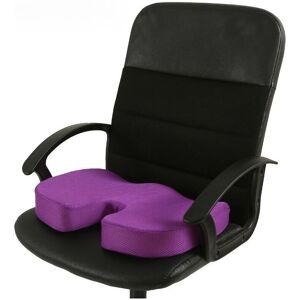 LIVE HOUSE Gel de bureau coussin de glace belle fesse hémorroïdes femmes enceintes utiliser coussin en mousse à mémoire de gel coussin de chaise d'été tissu en maille violet 45 36 7 type de gel - Publicité