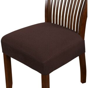 XINUY Housse de chaise de salle à manger 2 pièces Housse de chaise extensible en spandex pour table à manger et housse de chaise (rouge) - Publicité