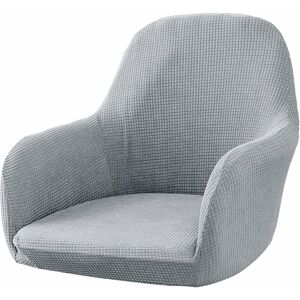 SERBIA Housse de chaise extensible pour salle à manger, bureau (gris) - Publicité