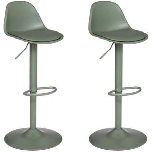 ATMOSPHERA Lot de 2 Chaises de Bar Design Aiko 103cm Kaki - Publicité