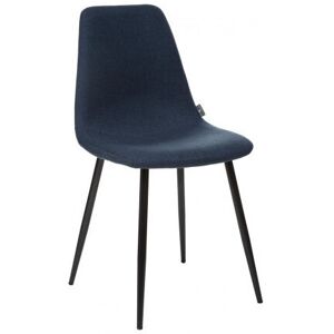 Lot de 2 chaises style scandinave Tyka Atmosphera Couleur: Bleu - Bleu - Publicité