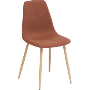 Lot de 2 chaises style Vintage Marylin pieds métal imitation hêtre Atmosphera Couleur: Ambre - Ambre - Publicité