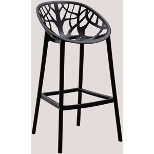 Lot de 4 Tabourets Hauts Ores Sklum Noir ↑75 cm - Noir ↑75 cm - Publicité