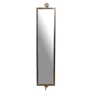 AMADEUS Miroir rectangulaire pivotant en métal doré vieilli H106 - hercule - or - Publicité