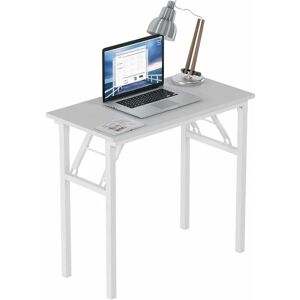 Bureau d'Ordinateur Table de Bureau Table d'Étude Informatique Meuble de Bureau pour Ordinateur pour Salle à Manger, Salon, Cuisine,80x40cm - Need - Publicité